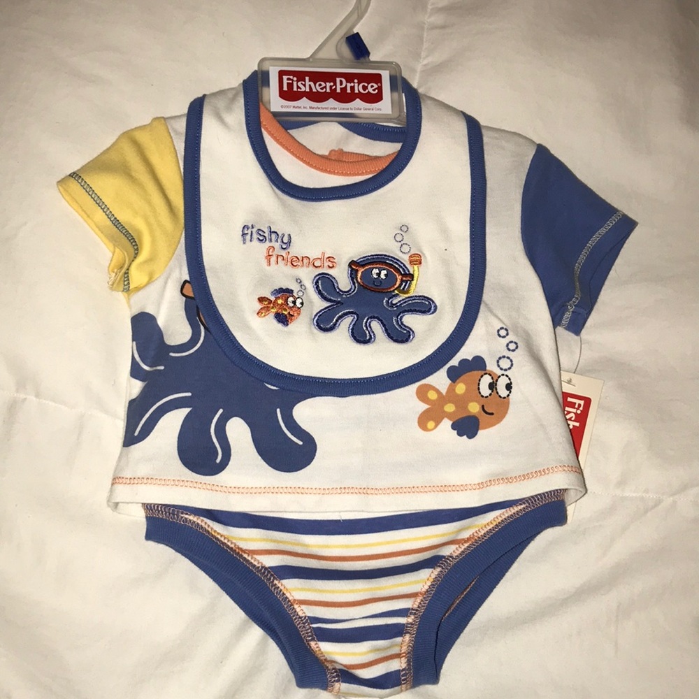 Fishy friends 3 piece play set